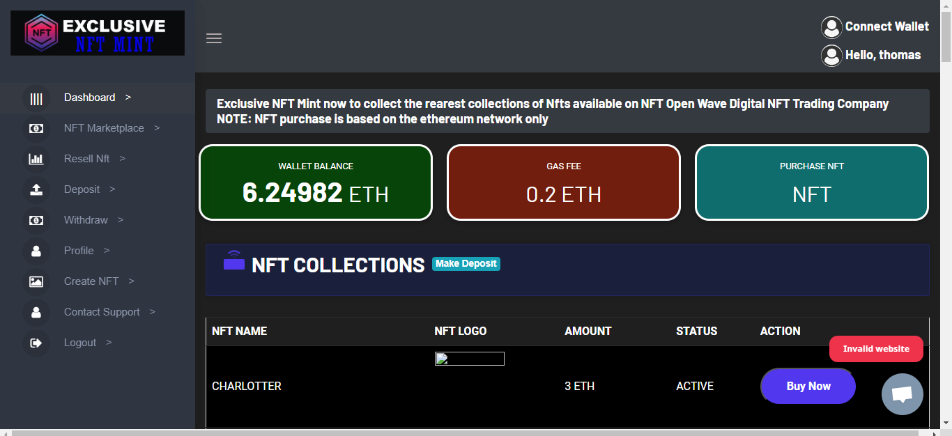 DigitalNFT | Smart And Easy NFT PHP Script