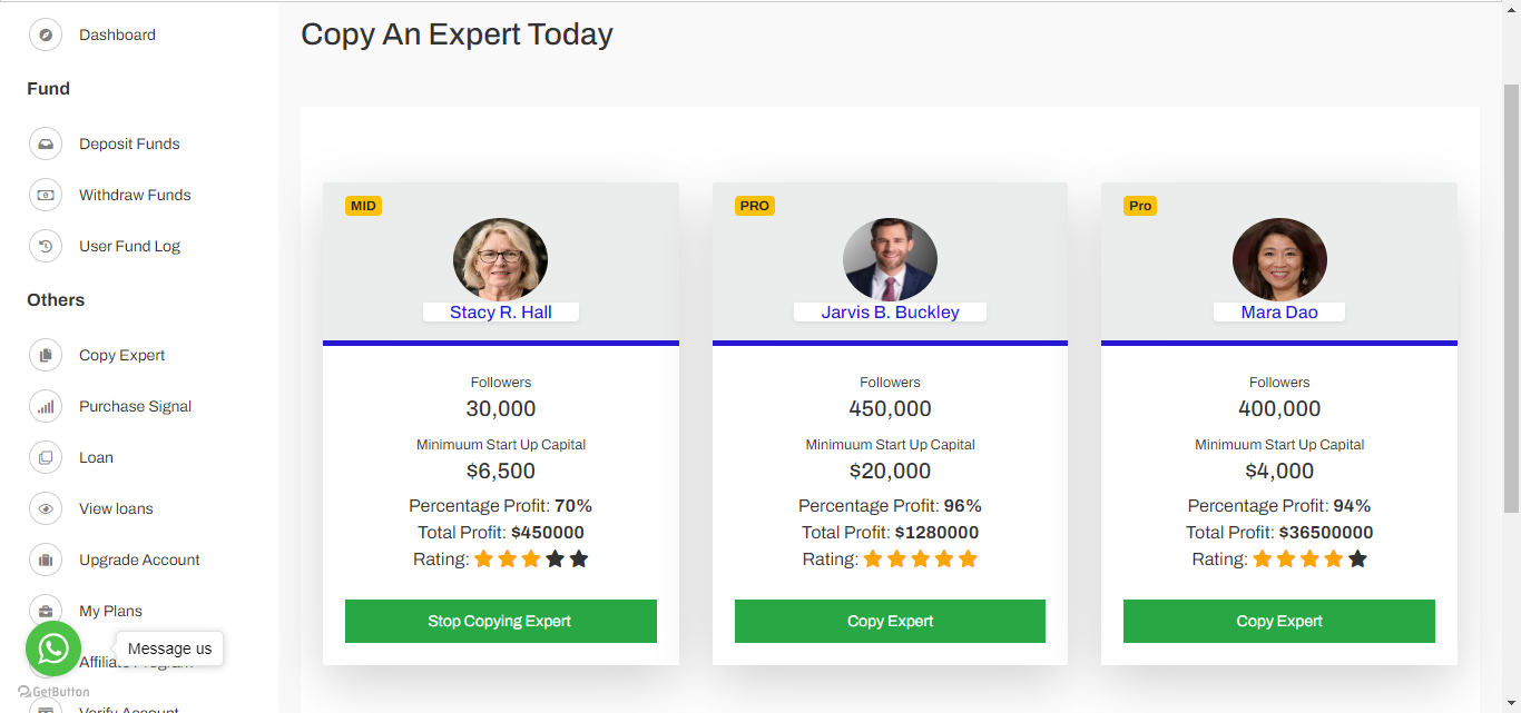 CopyEx- Leading Trading Broker With Copy Expert Features