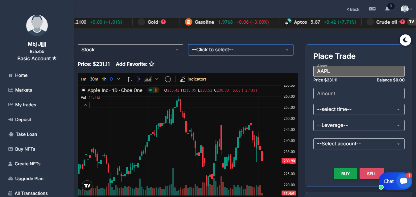 SmartGoFx – Advanced Bug-Free PHP Script for Crypto, Forex & Digital Assets Trading.